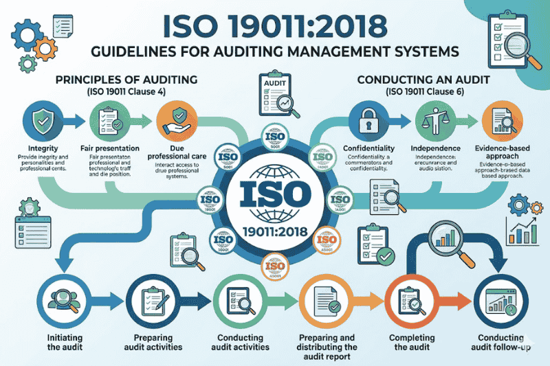 ISO 19011:2018 İdarəetmə Sistemlərində Auditin Keçirilməsi
